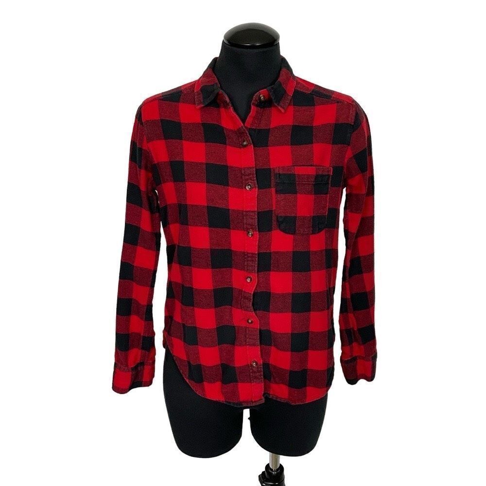 Hollister Flannel Button Up Shirt - Women’s XS